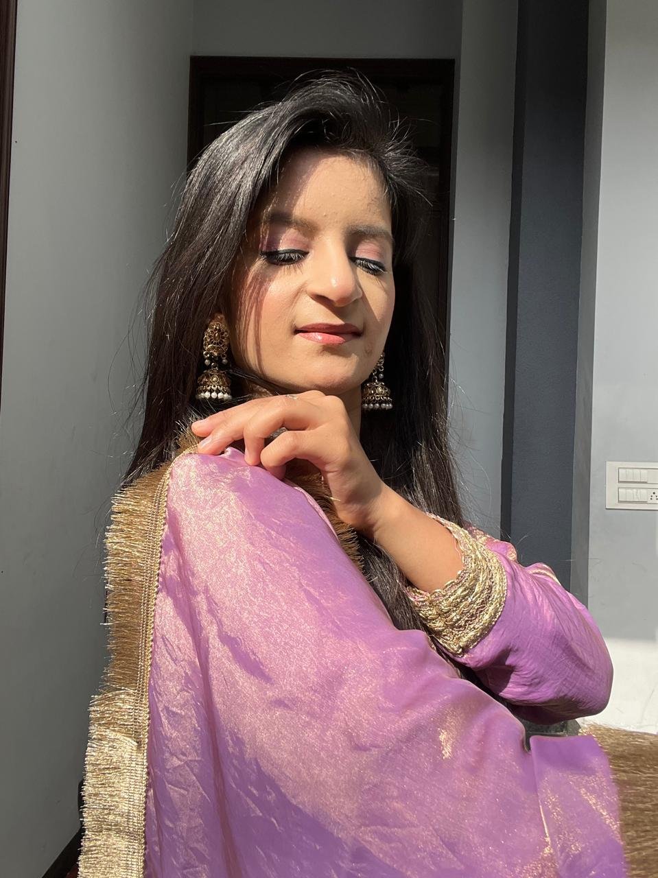 Sakshi Makeovers client portrait